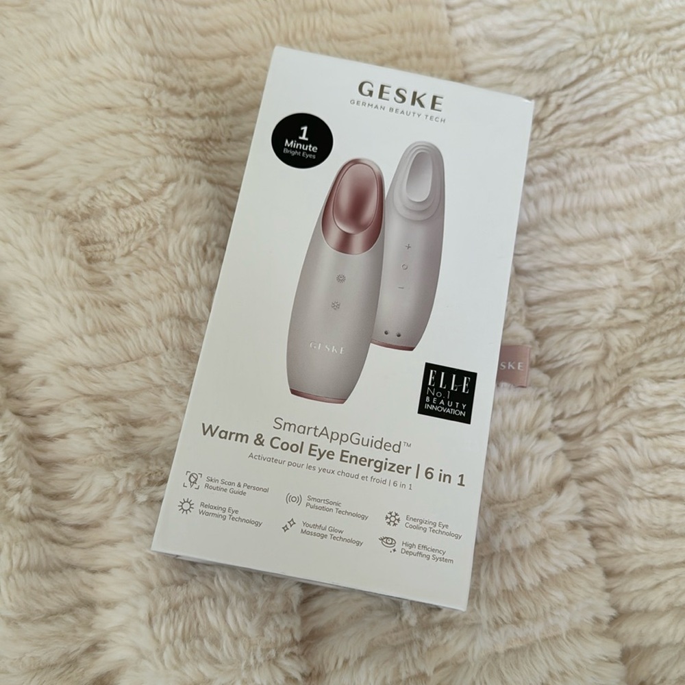 New GESKE SmartAppGuided Warm & cool eye energizer tool 6 in 1